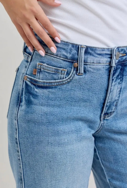 Petite Tummy Control Judy Blue Jeans