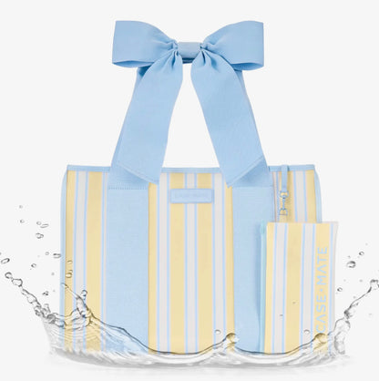 Morgan Case-Mate Cabana Stripe Bow Jelly Tote