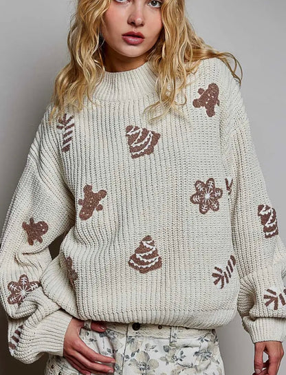 POL Cozy Chenille Christmas Sweater