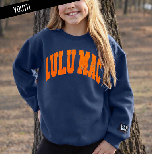 Lulu Mac Auburn Blue Kids