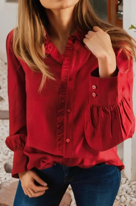 Casual Shift Button Up