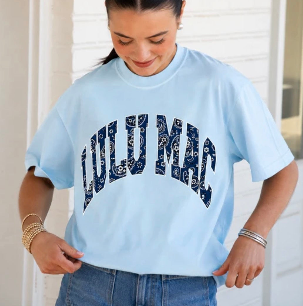 Lulu Mac Chambray Bandana Tee
