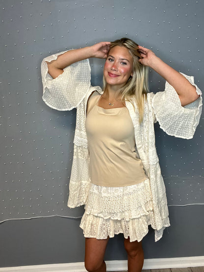 ✨ Lace & Grace Tiered Skirt