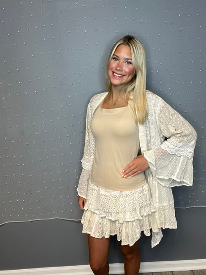 ✨ Lace & Grace Tiered Skirt