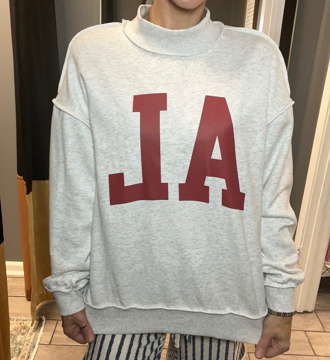 Bama Reversible Mock Neck Sweater