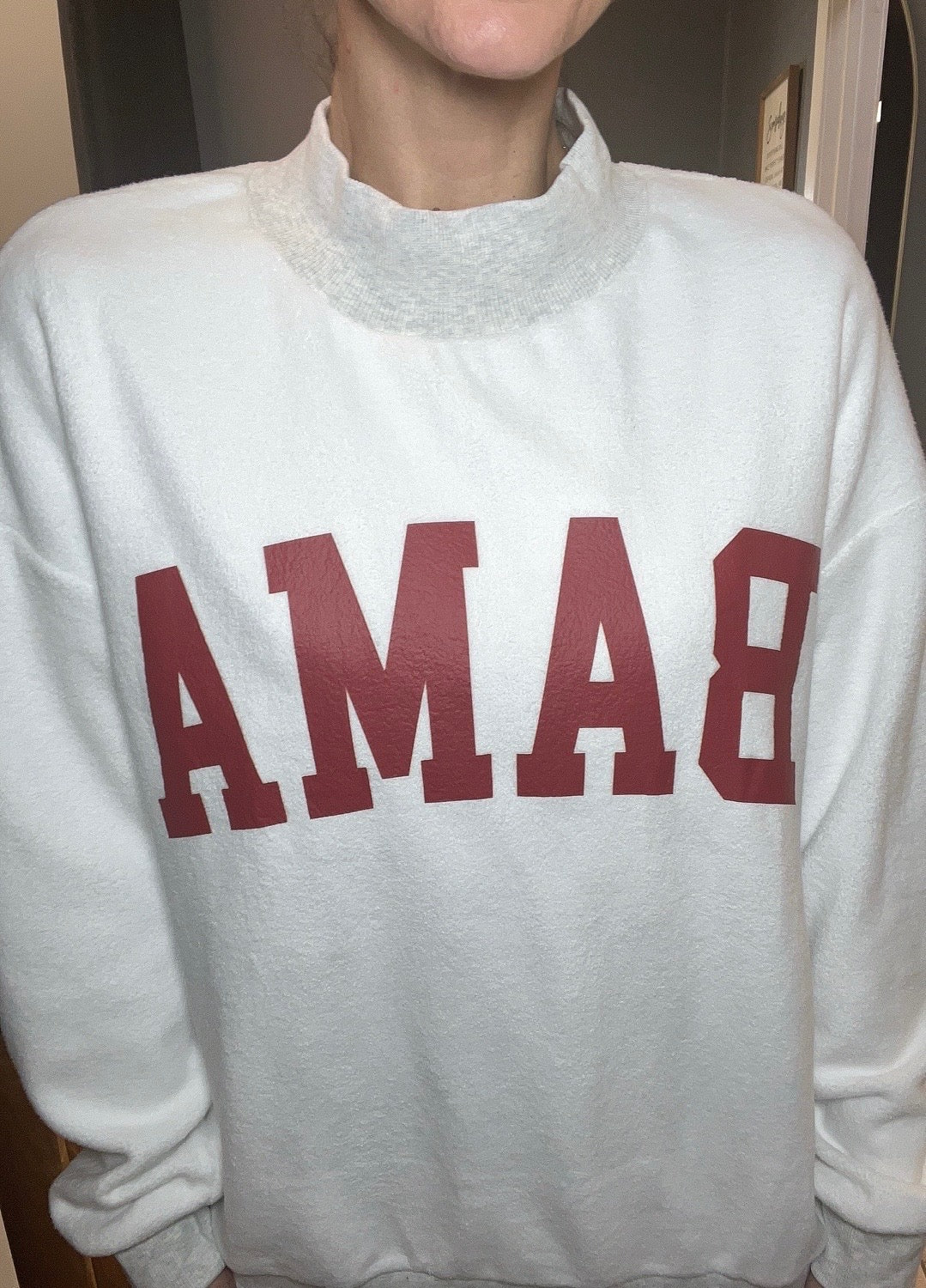 Bama Reversible Mock Neck Sweater