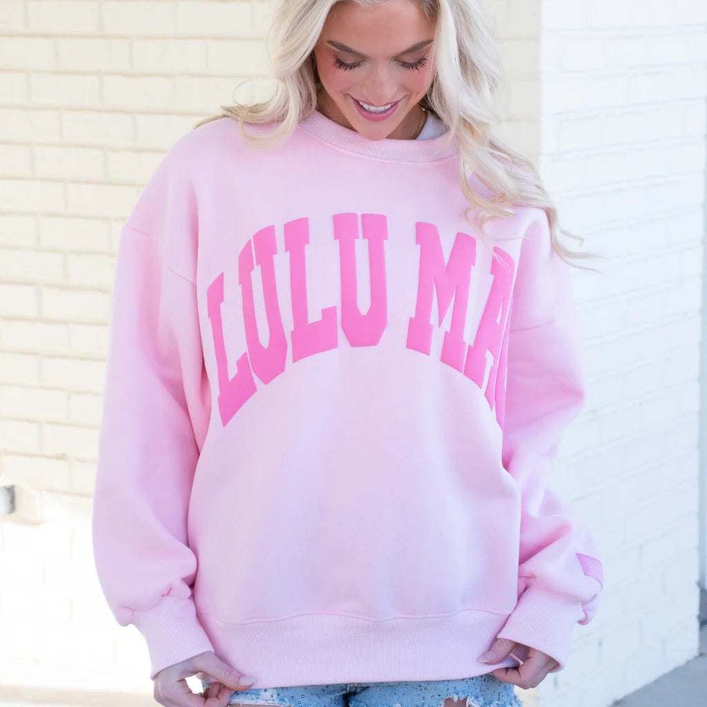 Lulu Mac Light Pink/Pink Puff Sweater
