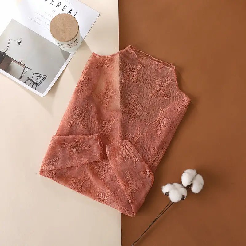 Mesh Floral Layering Top image 1